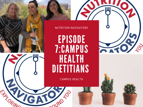 Campus Health Dietitians and the Nutrition Navigators Logo